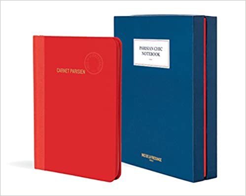 Parisian Chic Notebook (red, large) (Notebooks)