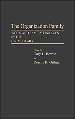 The Organization Family: Work and Family Linkages in the U.S. Military: Work and Family Linkages in the United States Military