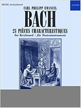 Bach, C: 23 Pi¿s characteristiques (Oxford Music for Keyboard)