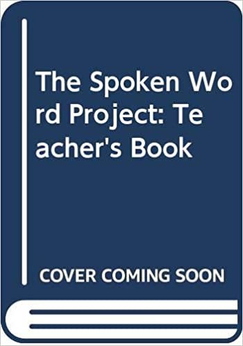 The Spoken Word Project: Teacher's Book