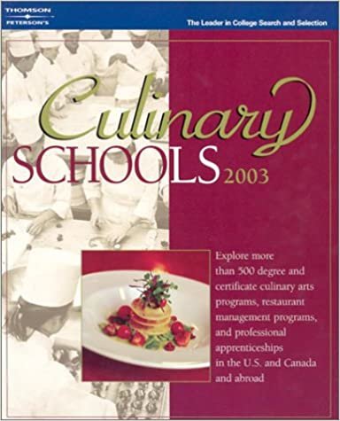 Culinary Schools 2003 (Peterson's Culinary Schools)
