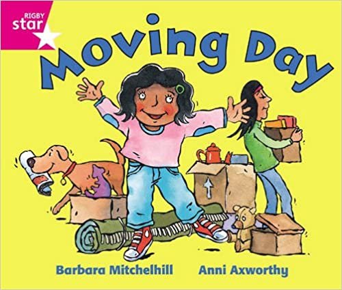 Rigby Star Guided Reception: Pink Level: Moving Day Pupil Book (single) indir