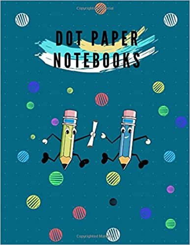 Dot Paper Notebooks: 101 Dotted Pages Notebook/Journal For Take Note, Task or Drawing With Size 8.5 X 11 indir