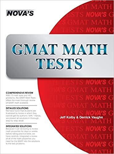 GMAT Math Tests: 13 Full-Length GMAT Math Tests!