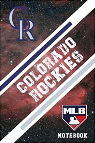 MLB Notebook : Colorado Rockies Weekly Planner Notebook For Sport Fan | Thankgiving , Christmas Gift Ideas NHL , NCAA, NFL , NBA , ML #16
