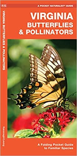 Virginia Butterflies & Pollinators: A Folding Pocket Guide to Familiar Species (Wildlife and Nature Identification)