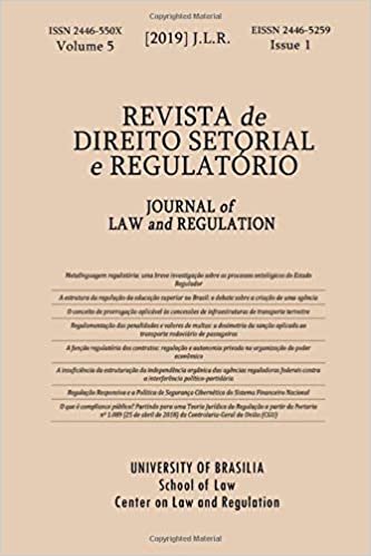 Revista de Direito Setorial e Regulatorio / Journal of Law and Regulation: Vol. 5, Issue 1 indir