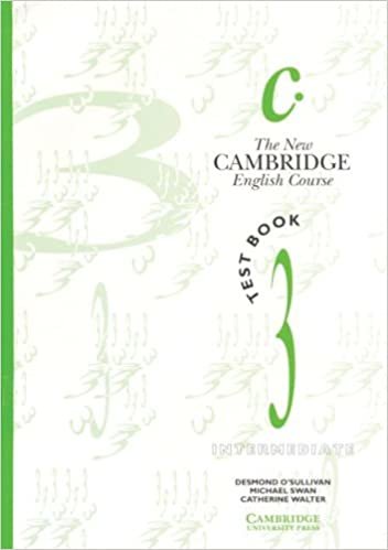 The New Cambridge English Course 3 Test Book: Test Book Level 3 indir