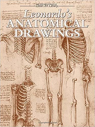 Leonardo's Anatomical Drawings (Dover Books on Art, Art History) indir