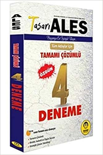 Tasarı ALES Tamamı Çözümlü Özgün 4 Deneme-YENİ indir