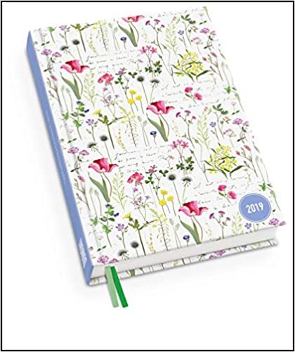 Lovely Flowers Taschenkalender 2019 - Terminplaner mit Wochenkalendarium
