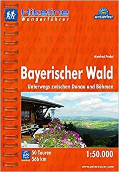 Bayrischer Wald Wanderführer GPS wp 1/50