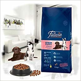 Felicia Kuzulu Büyük Irk Yavru Köpek Maması 15 kg