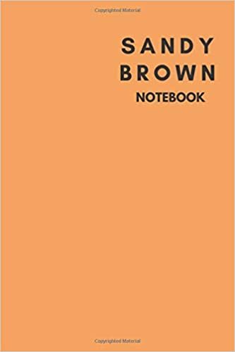 SandyBrown Notebook: Checked Pattern Journal Notebook,Journal, Diary,the notebook for creative note taking or journaling at school.Perfect gift for Women and Men (110 Pages, Checkered, 6 x 9)