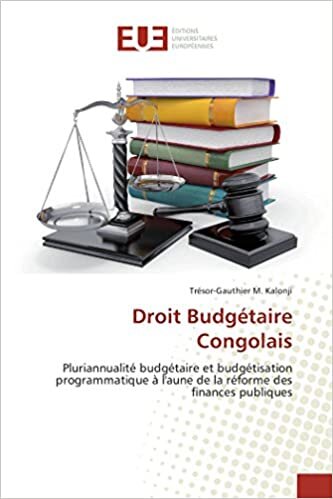 M. Kalonji, T: Droit Budgétaire Congolais (Omn.Univ.Europ.)