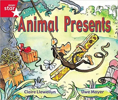 Rigby Star Guided Reception: Red Level: Animal Presents Pupil Book (single) indir