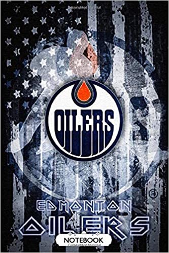 NHL Notebook : Edmonton Oilers Lined Notebook Journal Blank Ruled Writing Journal indir