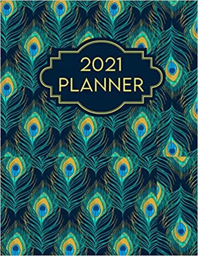 Peacock Planner: Peacock Gifts For Women Weekly & Monthly Cute Peacock Planner January To December With Holidays Improving Your Time Management Skill Gift For Peacock Lovers