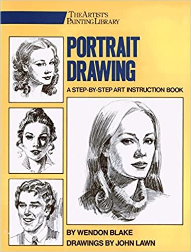 Portrait Drawing: A Step-by-step Art Instruction Book (Artists Library)