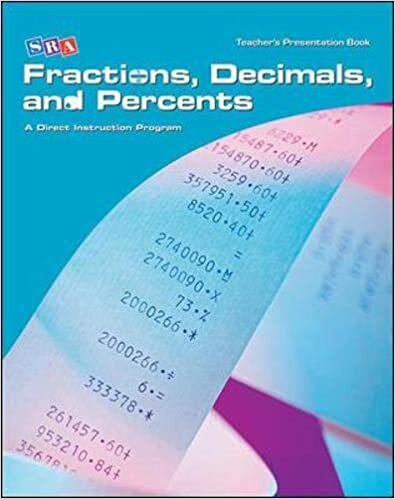 Corrective Mathematics Fractions, Decimals, and Percents, Teacher Materials (MATH MODULES-FRAC, DEC, PERCT)
