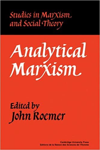 Analytical Marxism (Studies in Marxism and Social Theory) indir