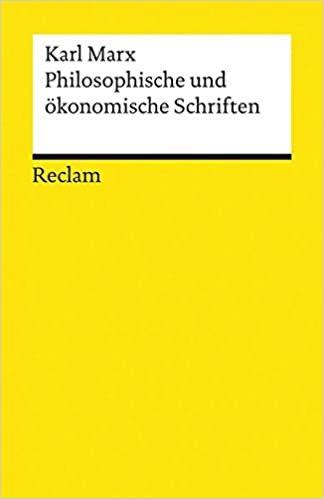 Philosophische und ökonomische Schriften (Reclams Universal-Bibliothek): 18554
