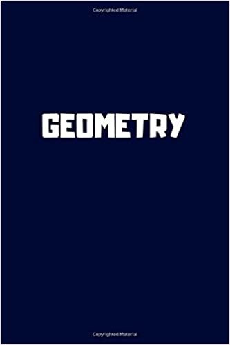 Geometry: Single Subject Notebook for School Students, 6 x 9 (Letter Size), 110 pages, graph paper, soft cover, Notebook for Schools.