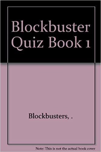 "Blockbusters" Quiz Book: Bk.1