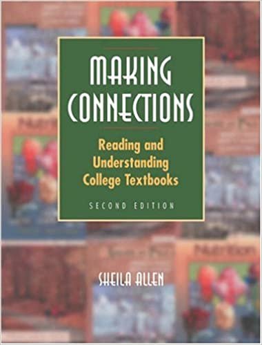 Making Connections: Reading and Understanding College Textbooks indir