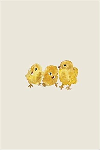 Three Baby Chicks - A Poetose Notebook (50 pages/25 sheets) indir