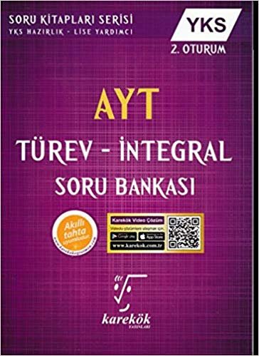 Karekök AYT YKS 2. Oturum Türev İntegral Soru Bankası Yeni
