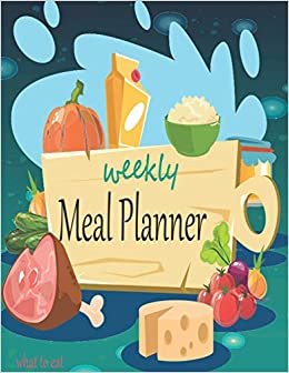 Meal Planner: Weekly Meal Planner& Grocery List. 8.5 in x 11 in. (Food Planners) indir