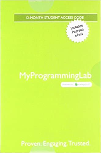 Mylab Programming with Pearson Etext -- Access Card -- For Starting Out with C++ from Control Structures to Objects (My Programming Lab)