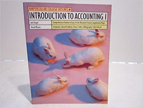 Introduction to Accounting 1 (HARPERCOLLINS COLLEGE OUTLINE SERIES)