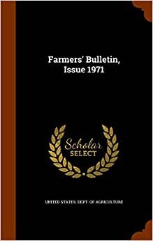Farmers' Bulletin, Issue 1971