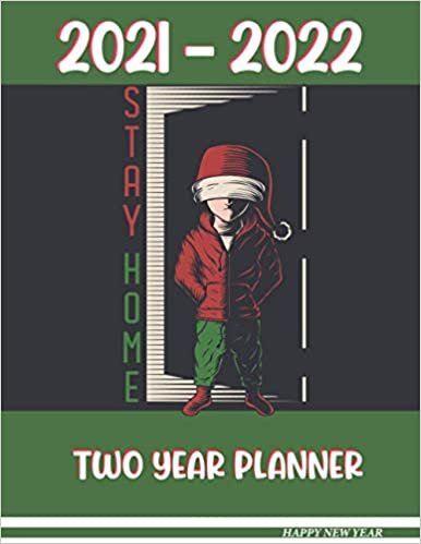 2021-2022 Two Year Planner Kids Stay Home Christmas Happy New Year: Valuable Agenda Schedule - 24 Months Diary Calendar Journals with insert Notes – ... Year Planner Gifts with Inspirational Quotes indir