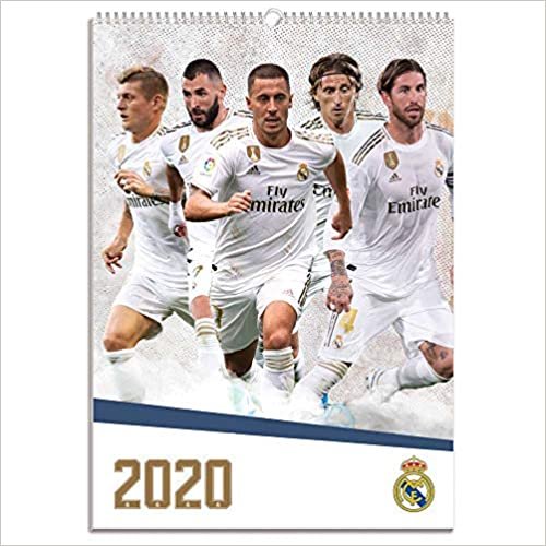 Erik® Real Madrid duvar takvimi 2020, A3 formatında (30 x 42 cm)