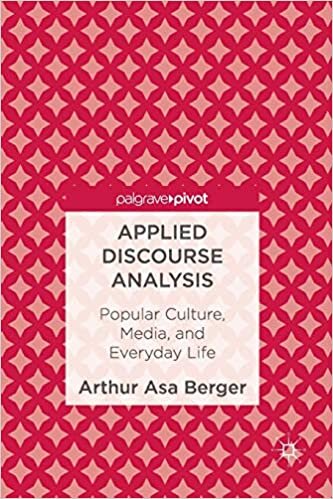 Applied Discourse Analysis: Popular Culture, Media, and Everyday Life
