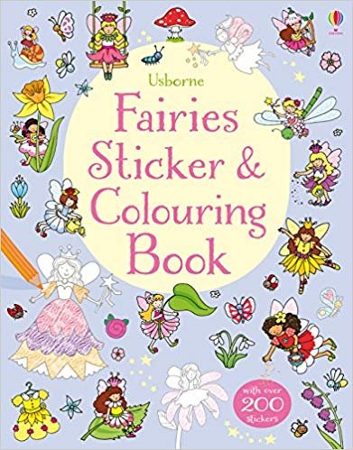 Fairies Sticker & Colouring Book