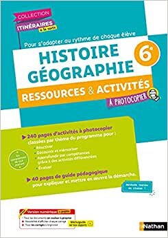Activités & Ressources - Histoire Géographie 6e - fiches a photcopier - 2021