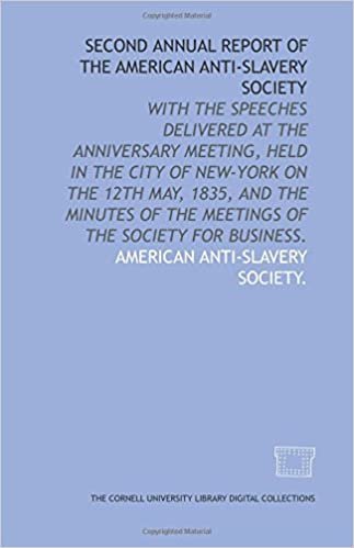 Second annual report of the American Anti-Slavery Society
