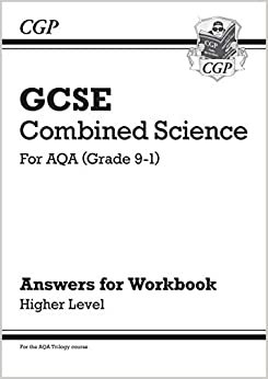 New Grade 9-1 GCSE Combined Science: AQA Answers (for Workbook) - Higher (CGP GCSE Combined Science 9-1 Revision) indir