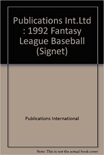 Fantasy League Baseball 1992