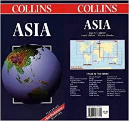 Collins Asia (Collins World Travel Maps)