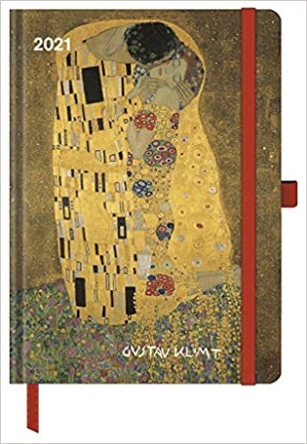 Klimt 2021 - Buchkalender - Taschenkalender - Kunstkalender - 16x22: ArtDiary (ArtDiaries) indir