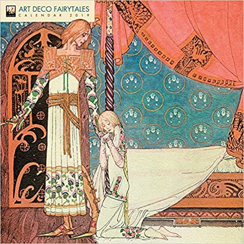 Art Deco Fairytales Wall Calendar 2019 (Art Calendar)