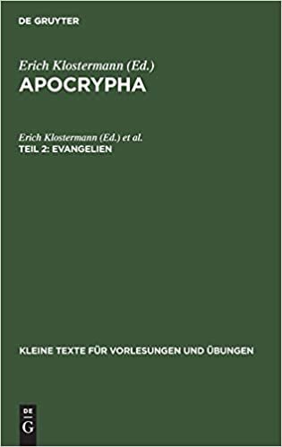 Evangelien (Kleine Texte Fur Vorlesungen Und UEbungen, 8)