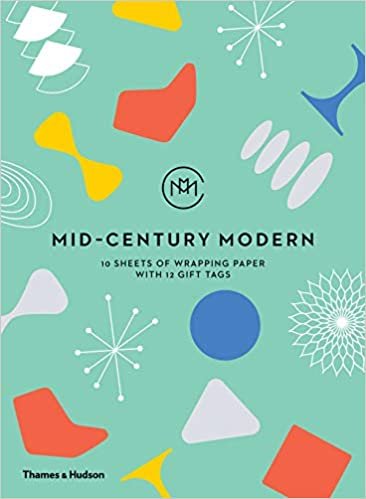 Mid-Century Modern: Gift Wrapping Paper Book