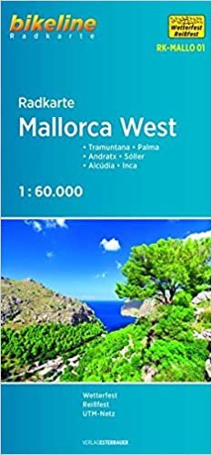 Mallorca West cycle map GPS wp
