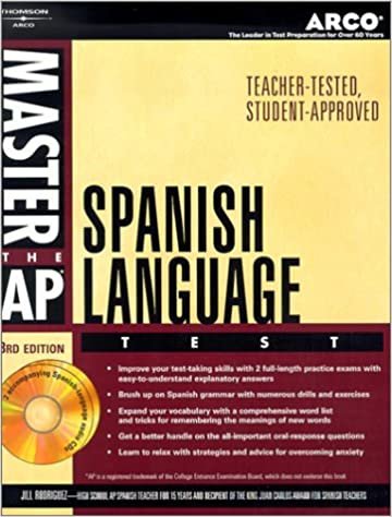 Master AP Spanish, w/ audio CDRom 3rd ed (MASTER THE AP SPANISH LANGUAGE TEST)